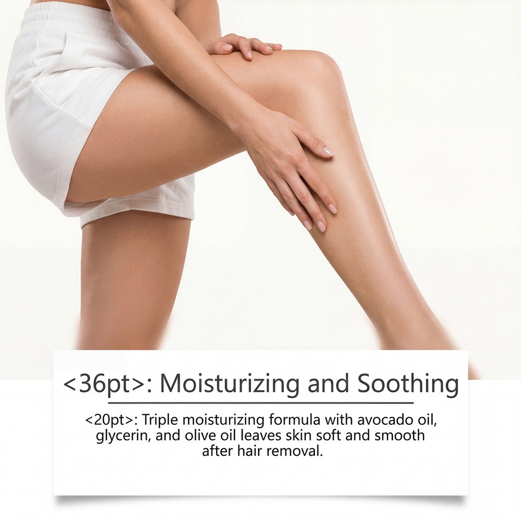 Avocado Moisturizing Hair Removal Cream